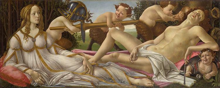 Sandro Botticelli Venus and Mars (mk08) oil painting image